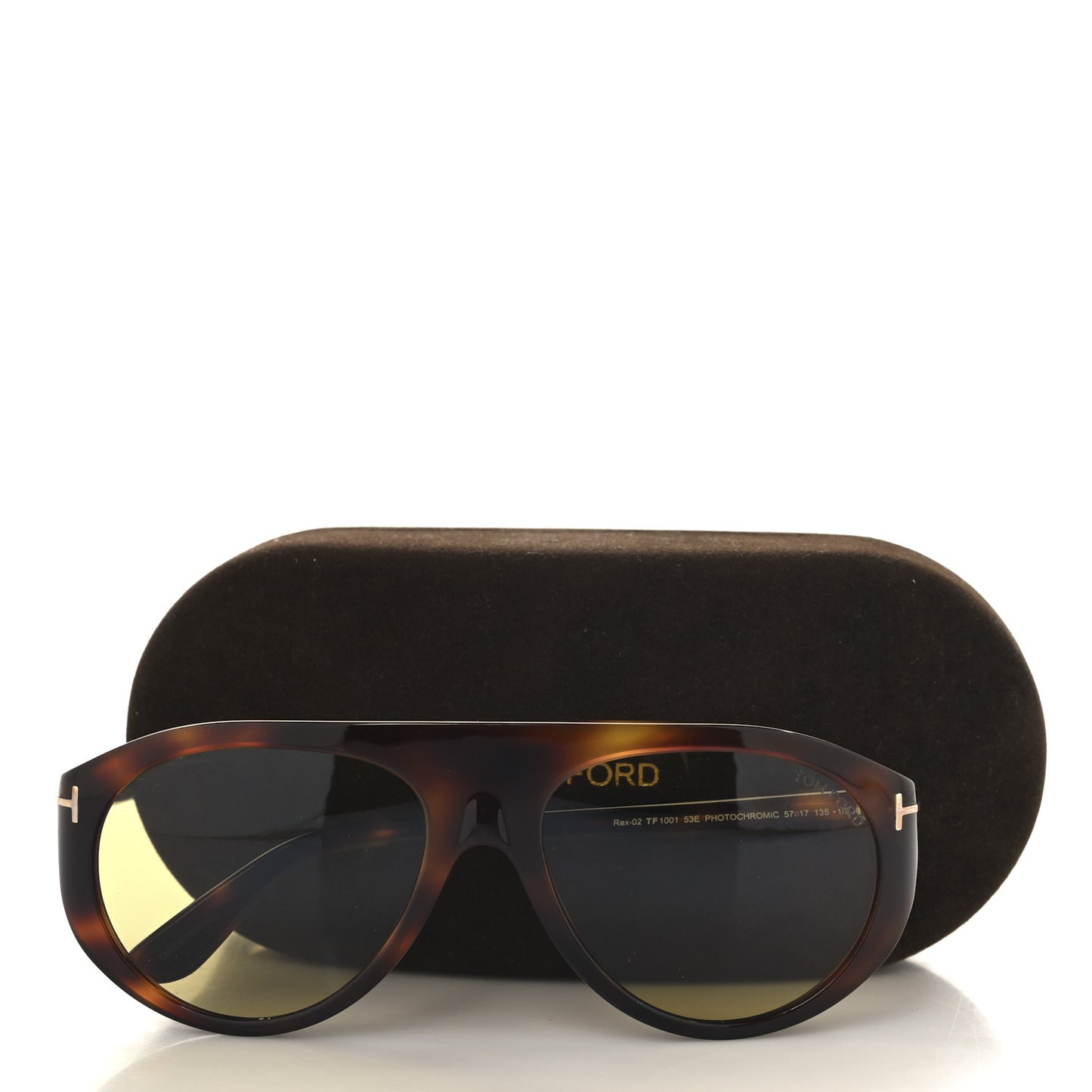 Rex-02  Aviator Sunglasses TF1001 Tortoise