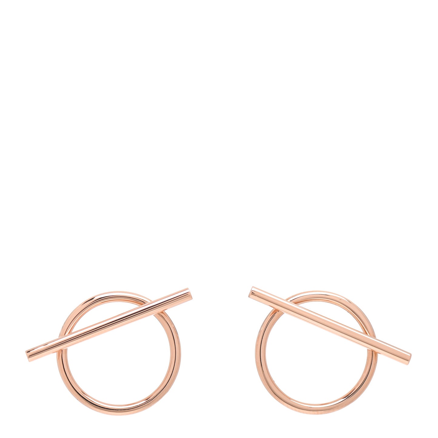 18K Rose Gold MM Echappee Earrings