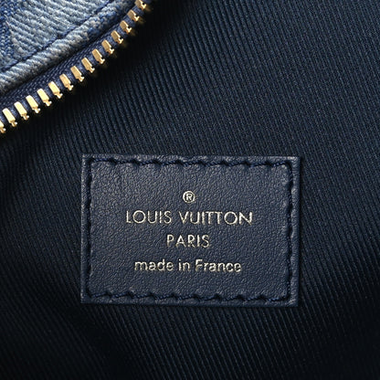 Louis Vuitton Denim Monogram Soft Trunk Navy 6 of 8