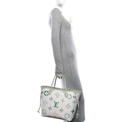 Louis Vuitton Monogram Giant By The Pool 2.0 Neverfull MM Jade 2 of 11