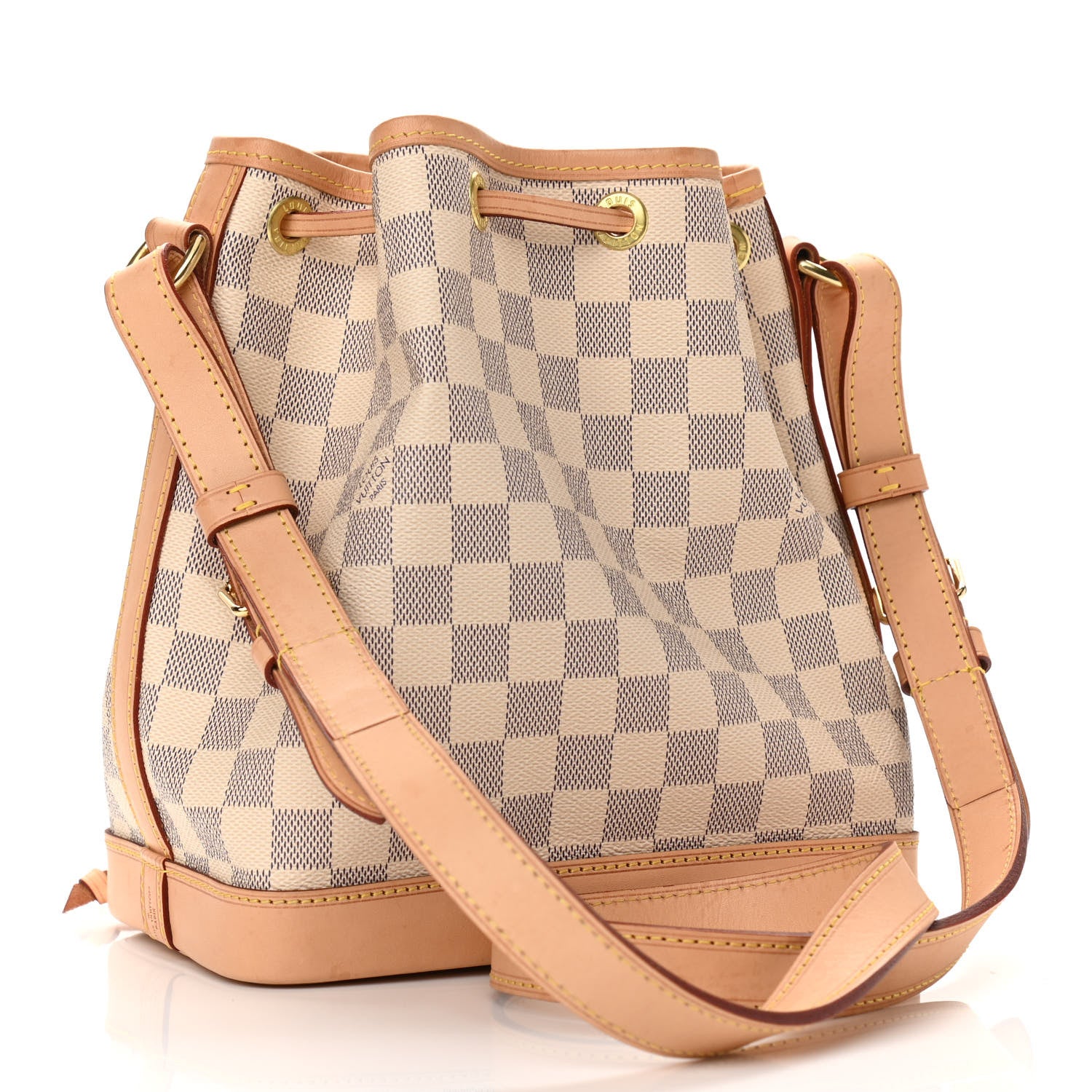 Louis Vuitton Damier Azur Noe BB 3 of 12