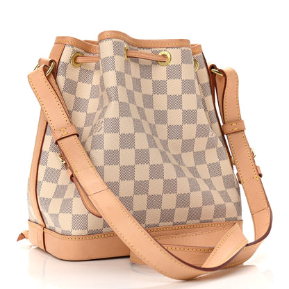 Louis Vuitton Damier Azur Noe BB 3 of 12