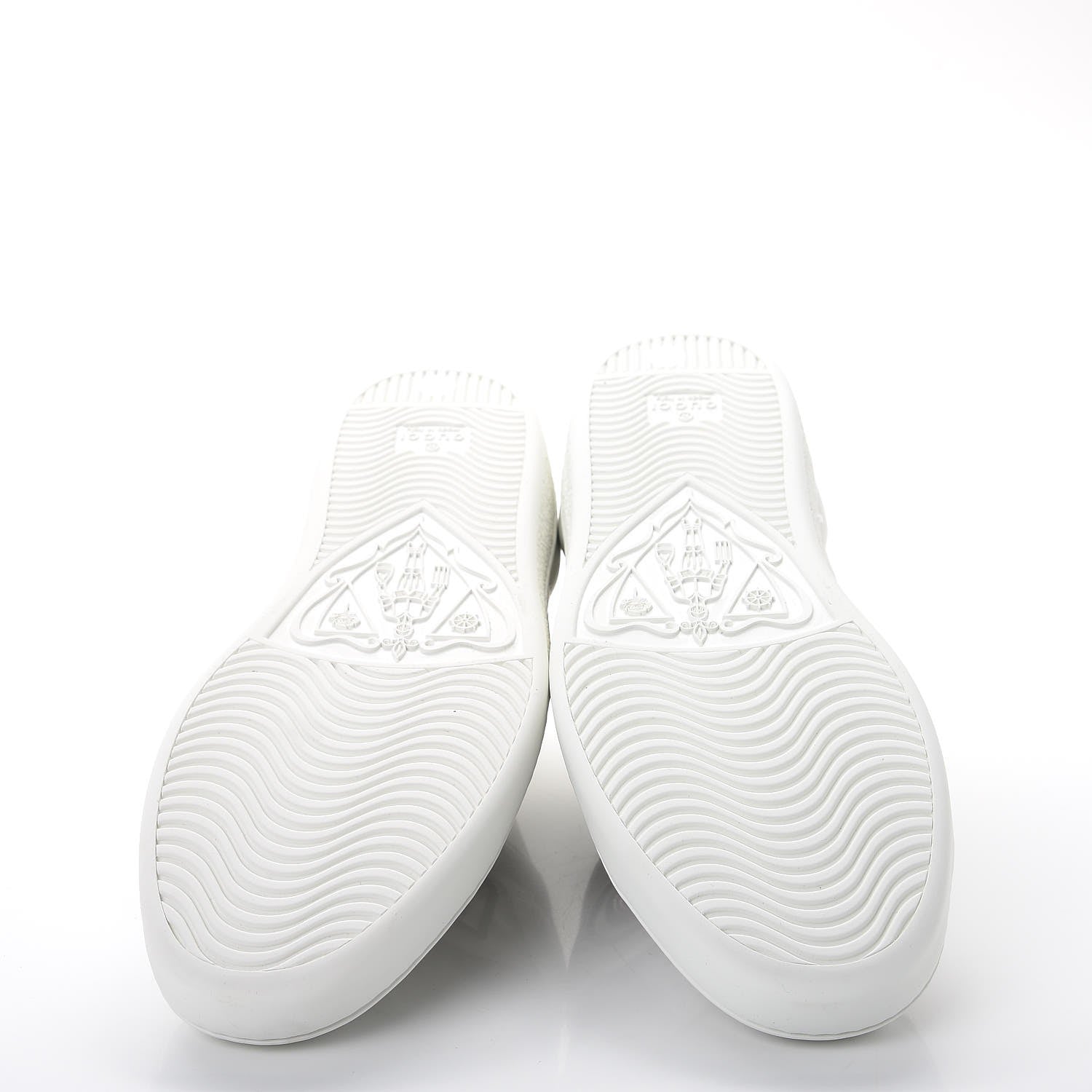 Gucci Calfskin Ayers Crystal LOVED Embroidered New Ace Sneakers 40.5 White 5 of 11