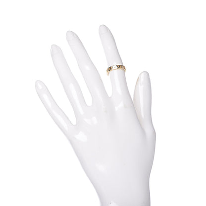 Tiffany 18K Yellow Gold Diamond Atlas Pierced Ring 47 4 2 of 4