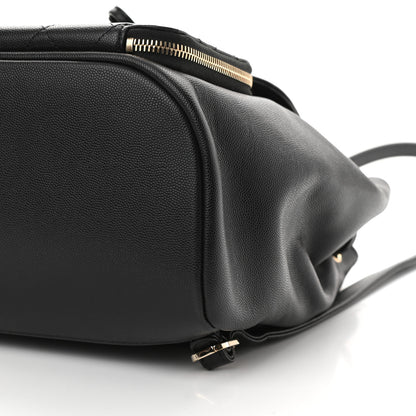Chanel Caviar Quilted Business Affinity Backpack Black 9 of 9