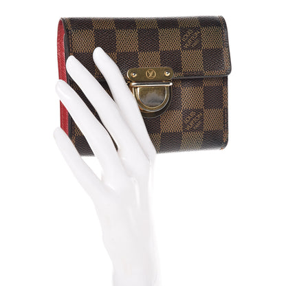 Louis Vuitton Damier Ebene Koala Compact Wallet 2 of 18