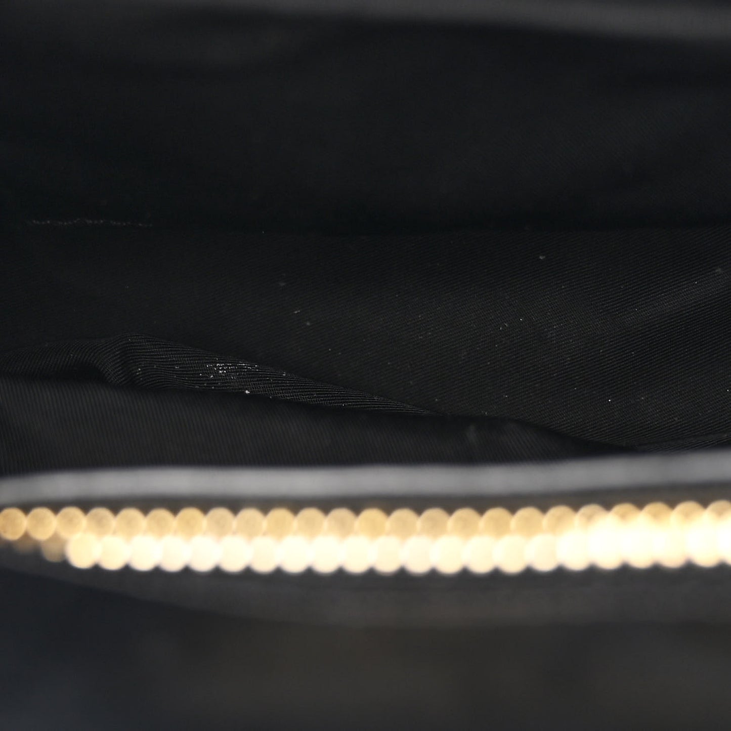 Calfskin Small Lia Sling Black Pale Gold Hardware