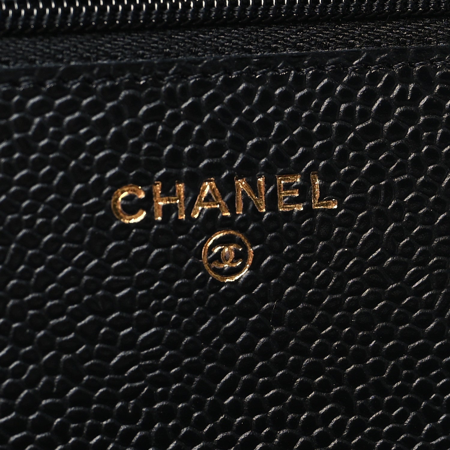 Chanel Caviar Quilted Wallet on Chain WOC Black 7 of 13