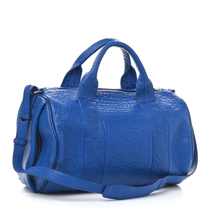 Alexander Wang Pebbled Lambskin Rocco Royal Blue 2 of 9
