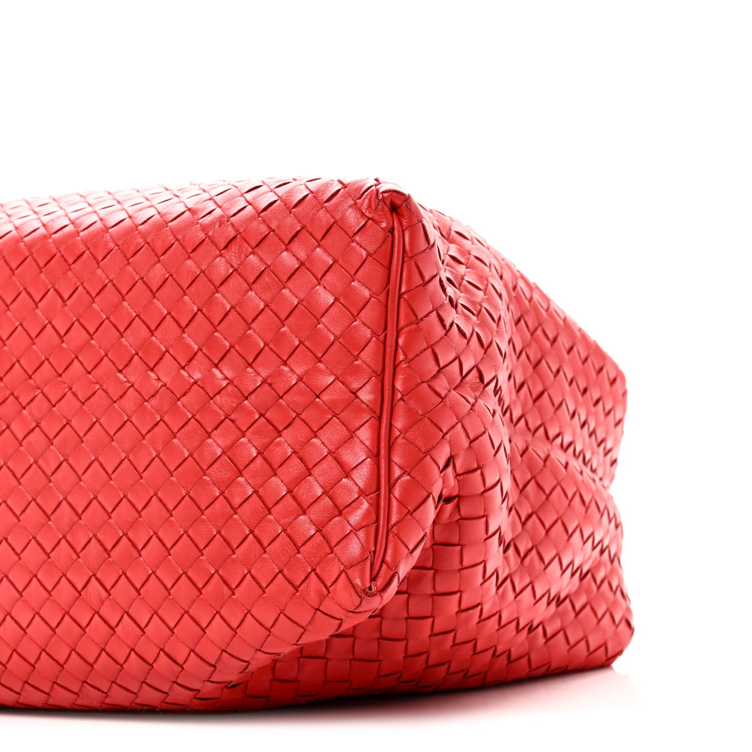Bottega Veneta Nappa Intrecciato Large Hobo Red 8 of 9