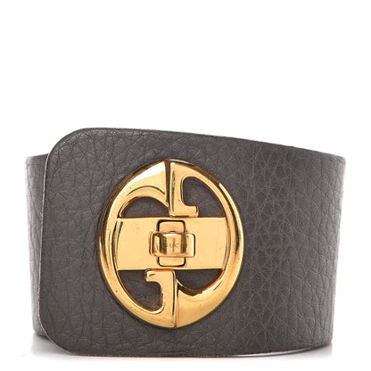 Gucci Calfskin 1975 Bracelet 17 Grey 1 of 5