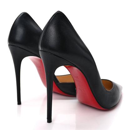 Christian Louboutin Shiny Nappa Iriza 100 Pumps 37.5 Black 4 of 7