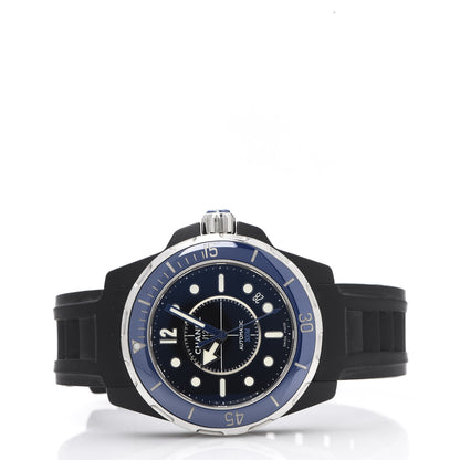 Chanel Stainless Steel Ceramic Rubber 41mm J12 Marine Automatic Watch Black 3 of 7