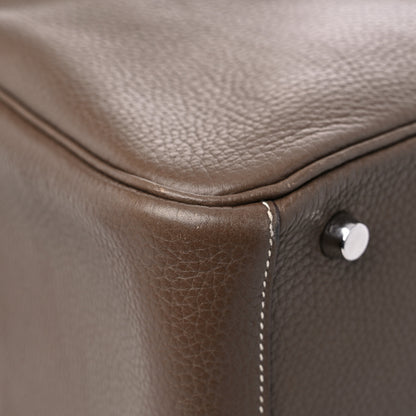 Hermes Taurillon Clemence Lindy 30 Etoupe 10 of 14