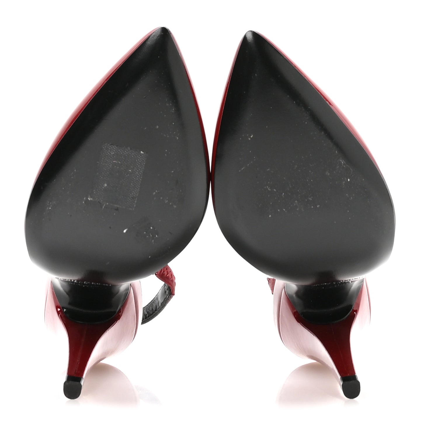 Patent Venus 110 Slingback Pumps 36 Hot Red