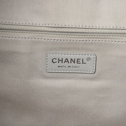 Chanel Glazed Calfskin Large Deauville Tote Black 6 of 9