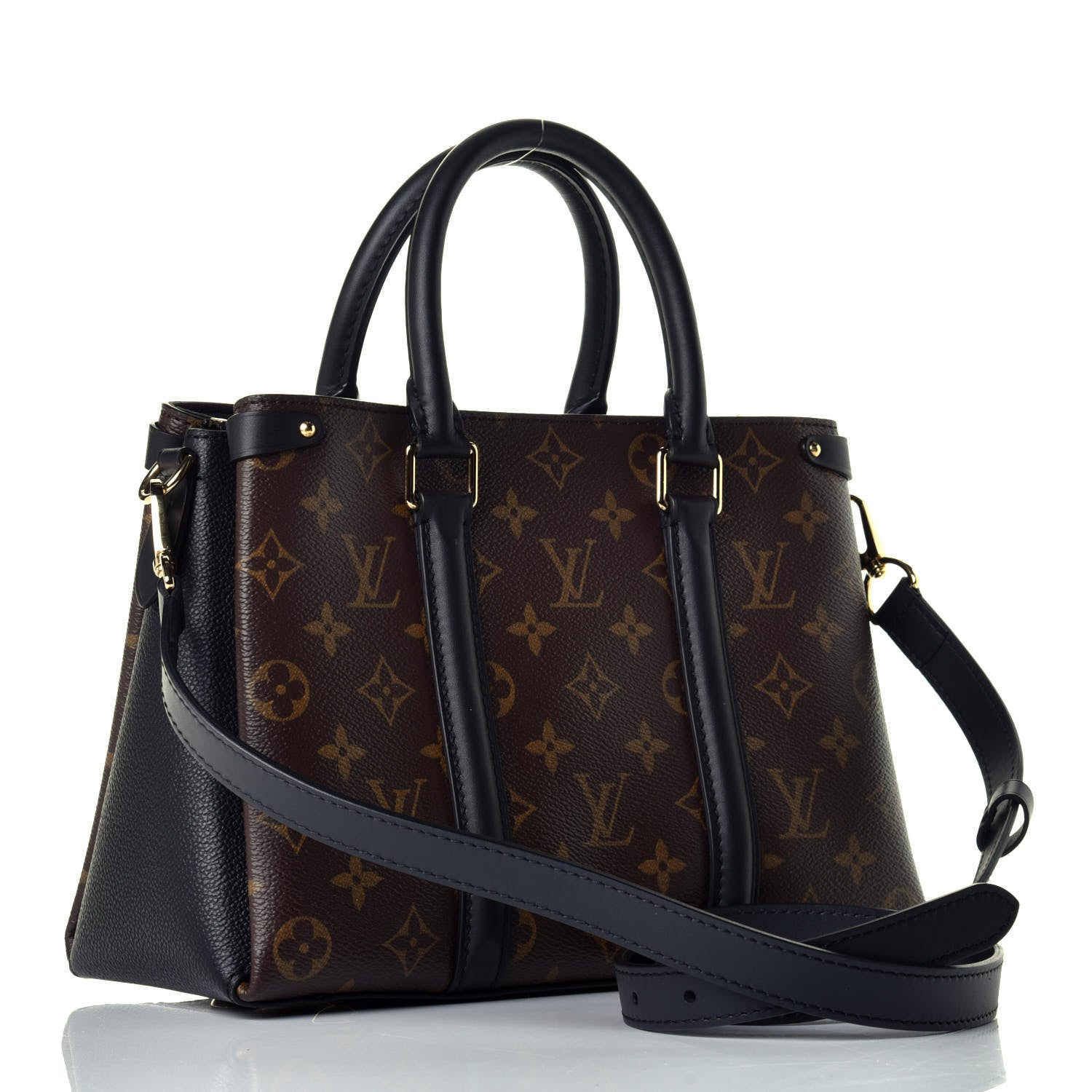 Louis Vuitton Monogram Soufflot BB Black 4 of 10