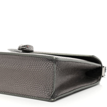 Bulgari Metallic Karung Serpenti Forever Shoulder Bag Silver 10 of 11