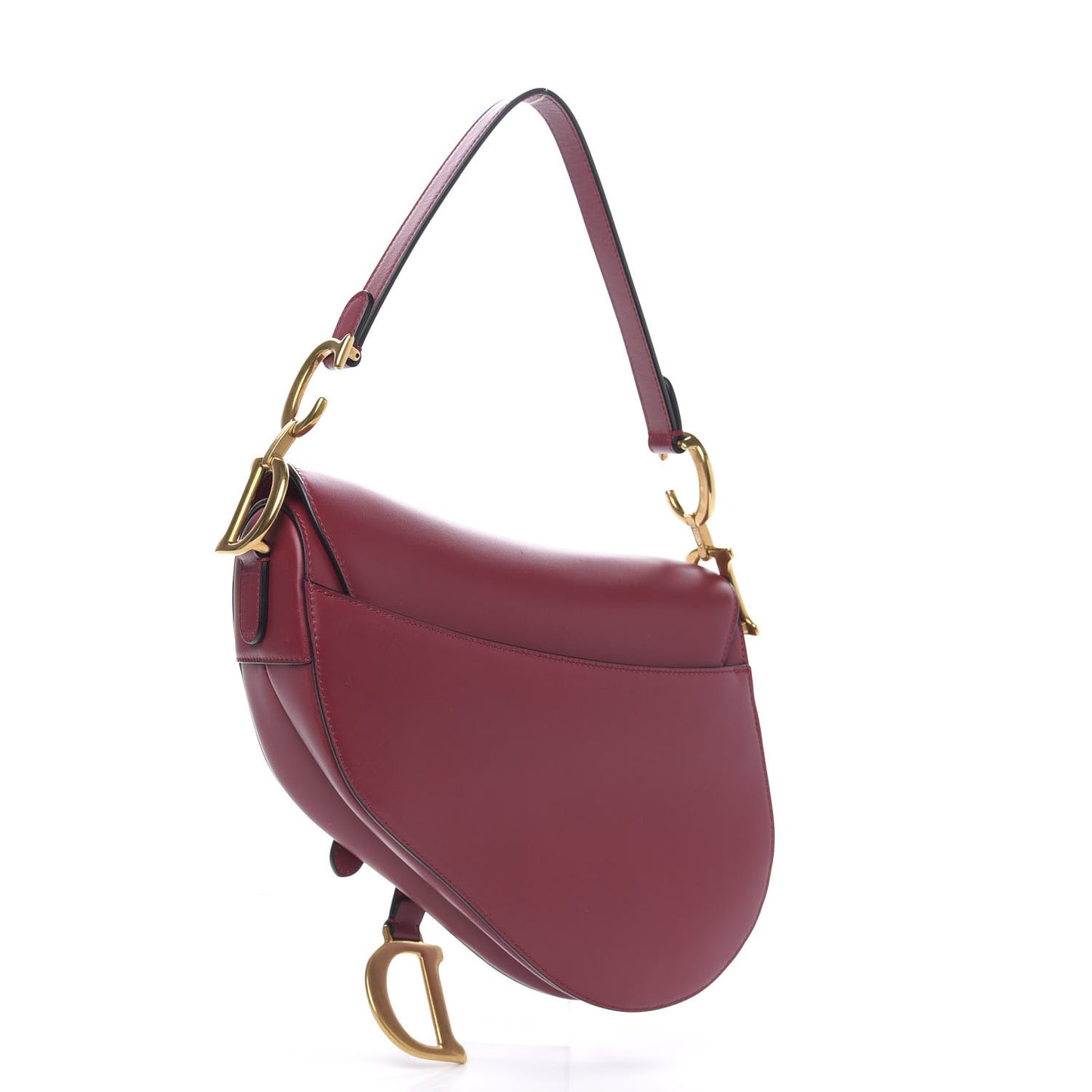 Calfskin Saddle Bag Scarlet