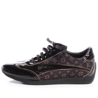 Louis Vuitton Patent Mini Lin Sneakers 38.5 Ebene 1 of 9