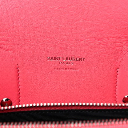 Saint Laurent Grained Calfskin Small Sac De Jour Rose Clair 6 of 12