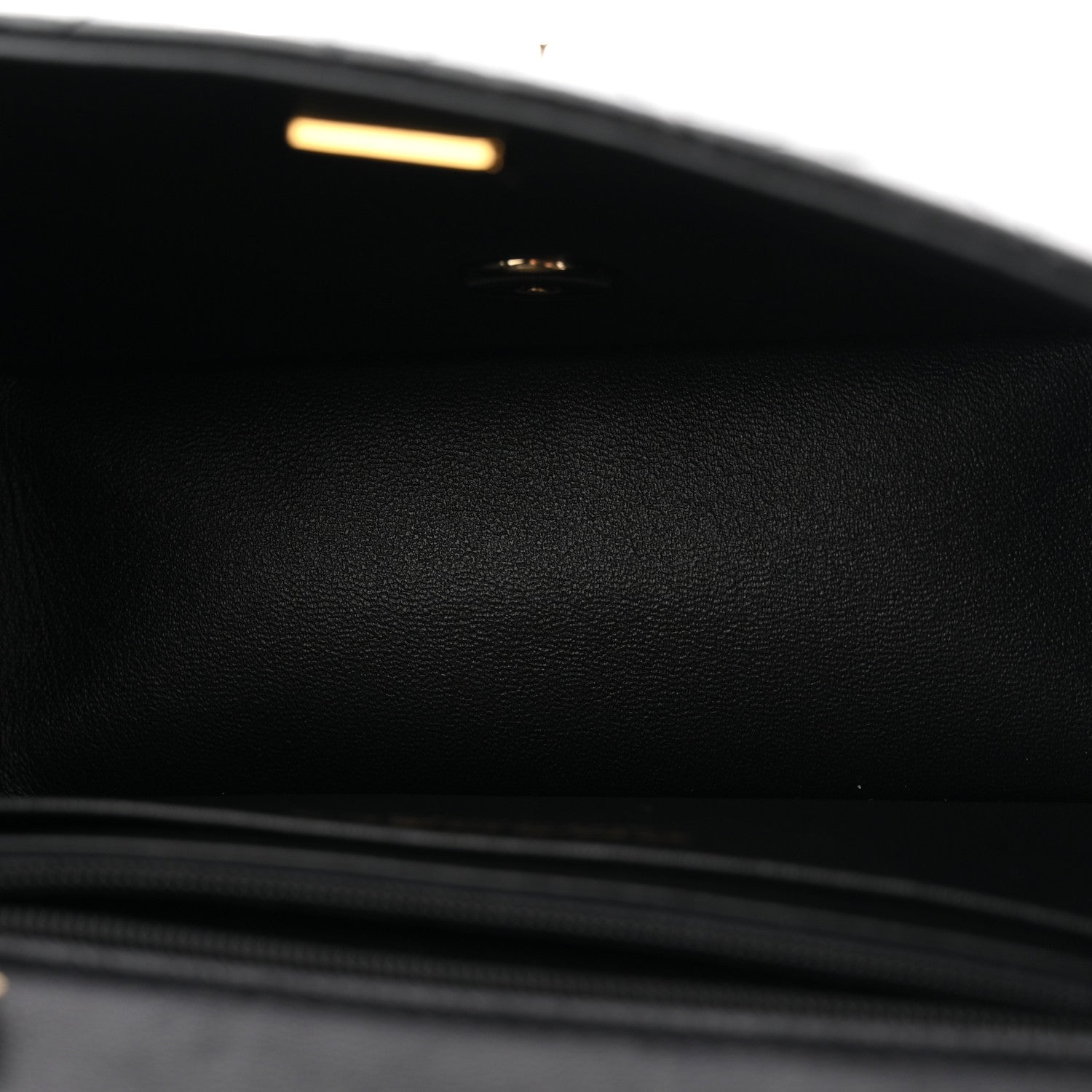 Chanel Lambskin Quilted Mini Square Flap Black 5 of 11