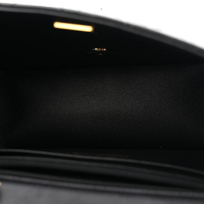 Chanel Lambskin Quilted Mini Square Flap Black 5 of 11