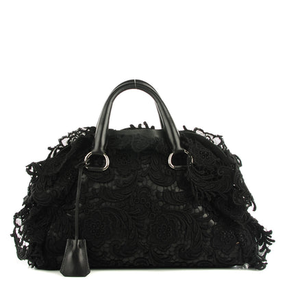 Prada Lace Pizzo S Bowler Nero Black 1 of 9