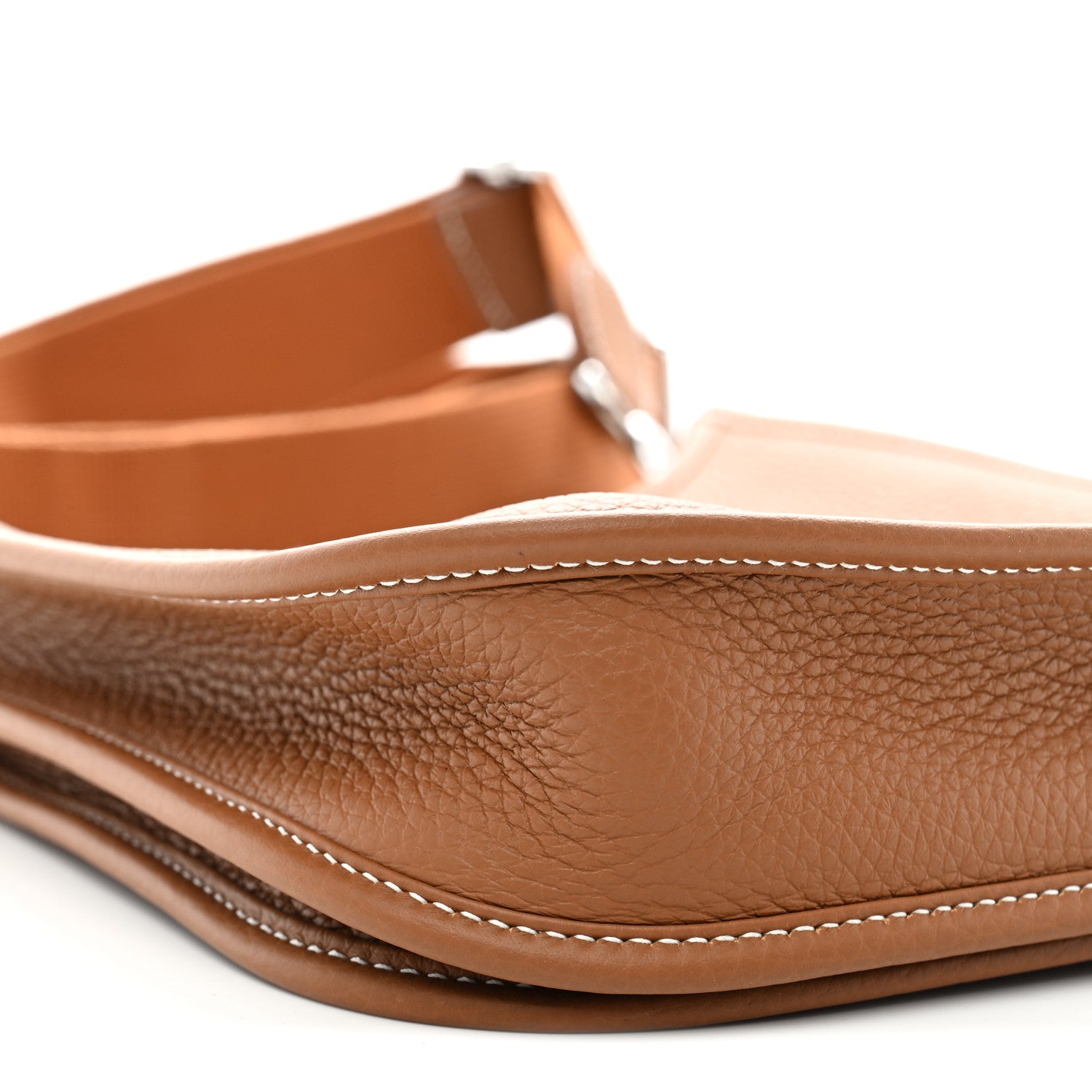 Hermes Taurillon Clemence Evelyne 23 Poche III Gold 9 of 10
