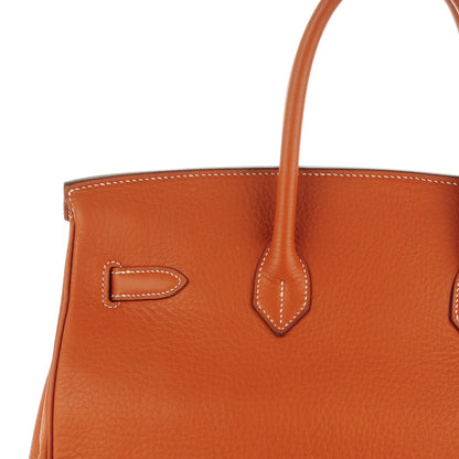 Hermes Taurillon Clemence Birkin 35 Etrusque 11 of 23