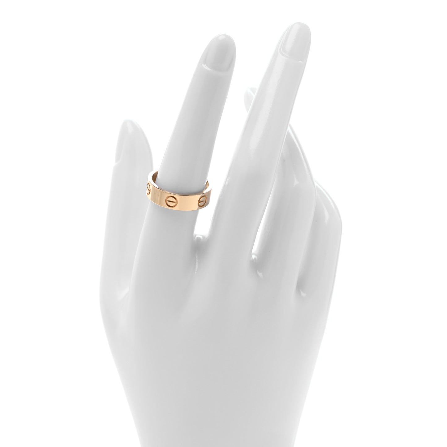 18K Yellow Gold 5.5mm LOVE Ring 56 7.5