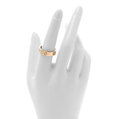Cartier 18K Yellow Gold 5.5mm LOVE Ring 56 7.5 2 of 7