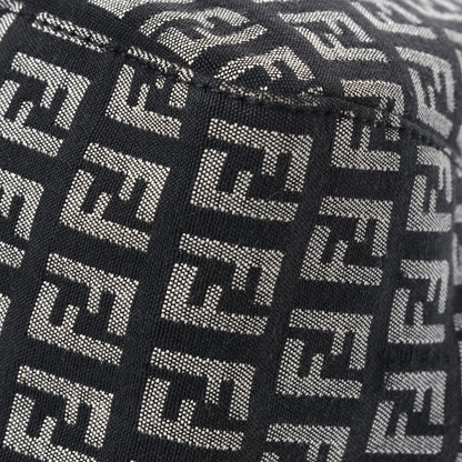 Fendi Zucchino Shoulder Bag Black 15 of 27