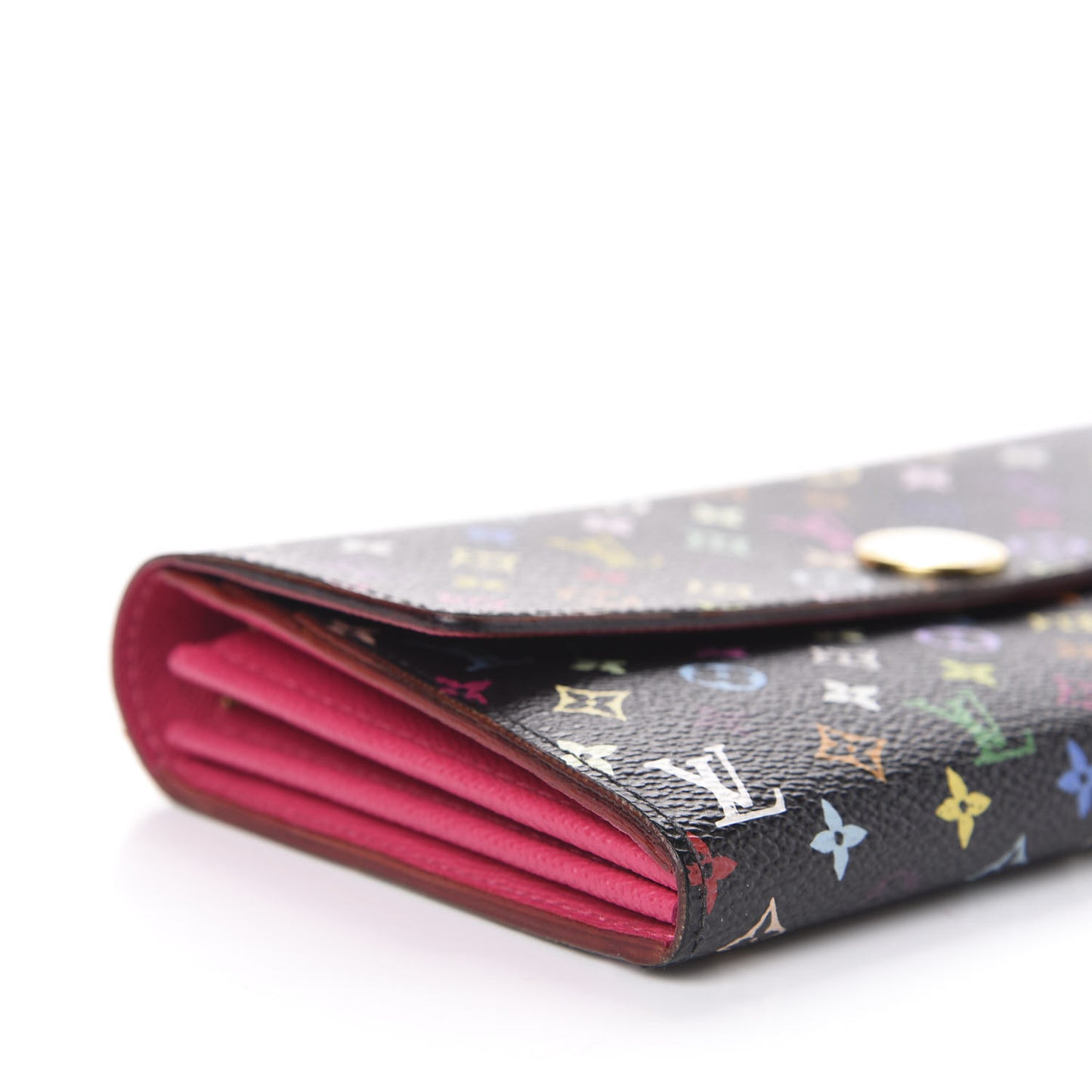 Monogram Multicolor Sarah Wallet Black Grenade