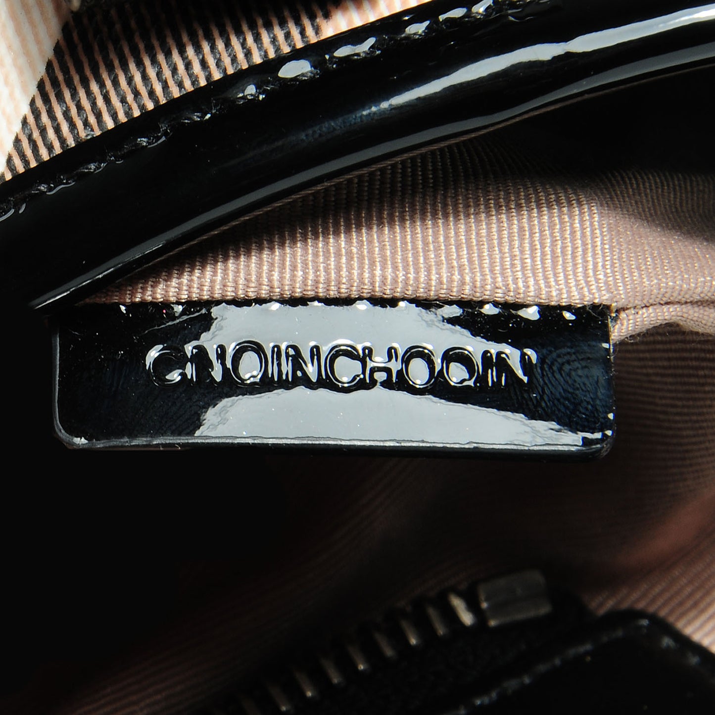 Supernova Check Medium Tote Black