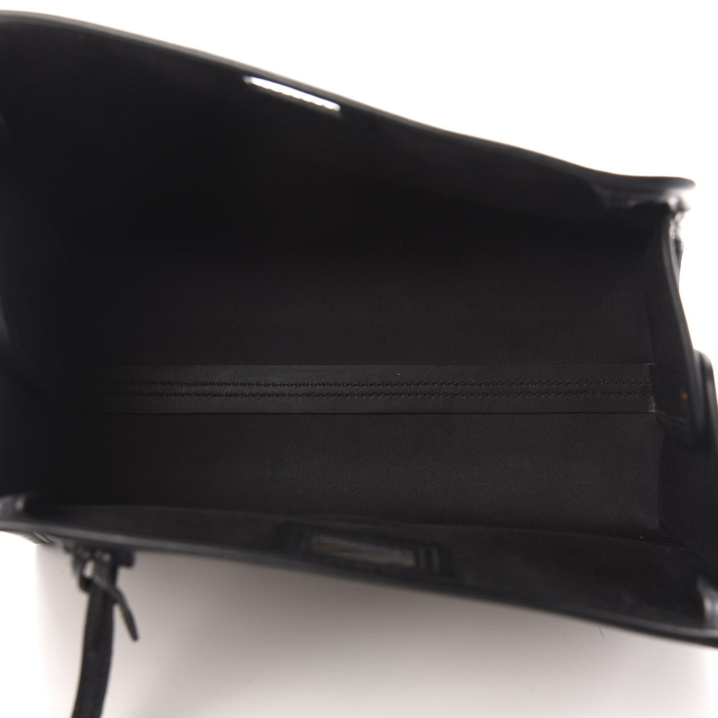 Glazed Fabric Vitello Century FF 1974 Stamp Patch Mini Peekaboo Defender Cover Mogano Panna Black