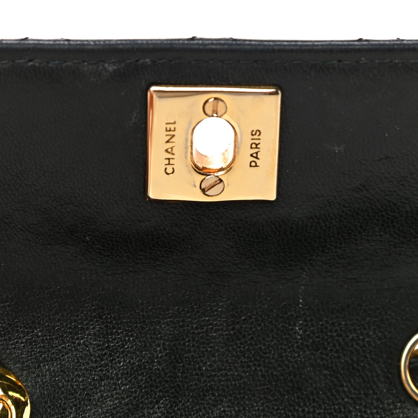 Lambskin Quilted Micro Mini Flap Bag Black