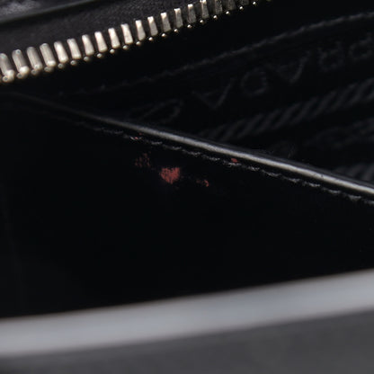Prada Saffiano Cuir Calfskin Small Kristen Black 9 of 10