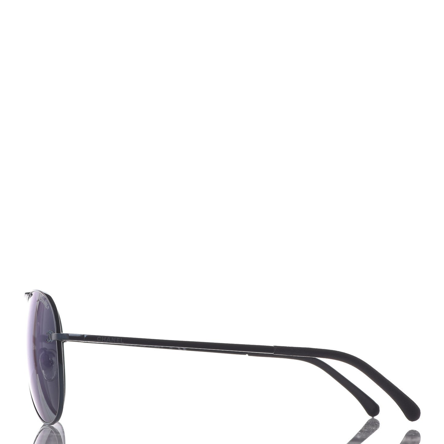 Metal Aviator CC Sunglasses 4189 T-Q Black