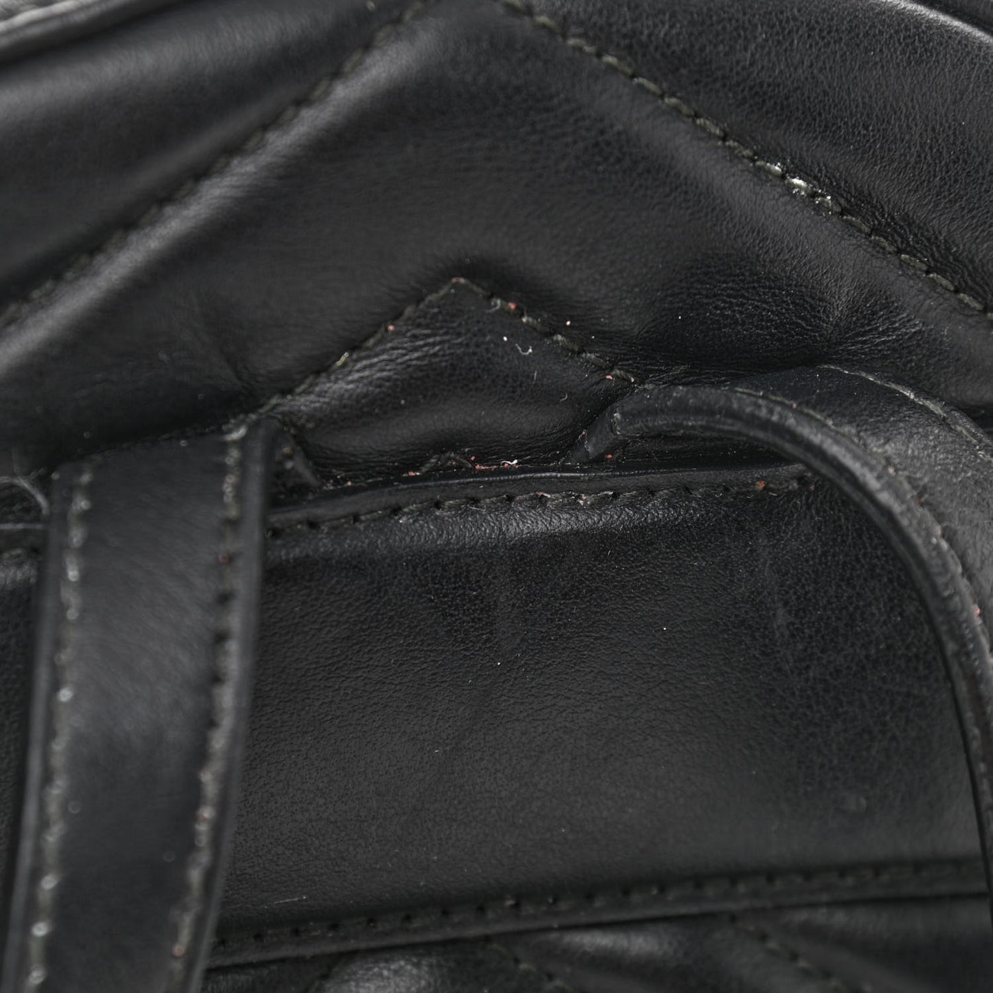 Calfskin Matelasse GG Marmont Dome Backpack Black