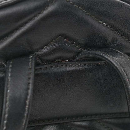 Gucci Calfskin Matelasse GG Marmont Dome Backpack Black 10 of 14