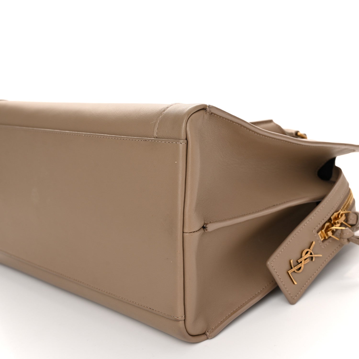 Saint Laurent Smooth Calfskin Medium East Side Tote Beige 10 of 11