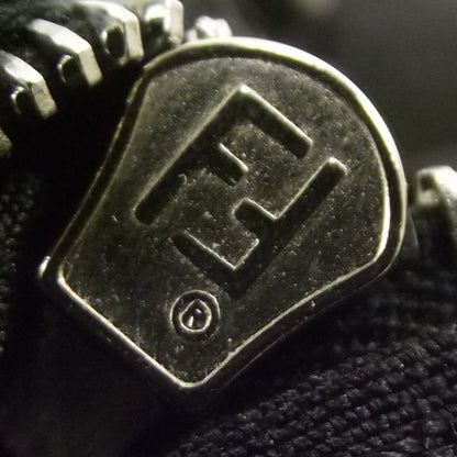 Fendi Nylon Zucca Baguette Black 10 of 12