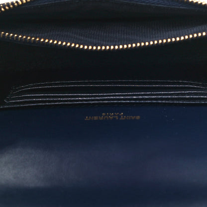 Saint Laurent Smooth Calfskin Monogram Kate Belt Bag Deep Marine 4 of 8