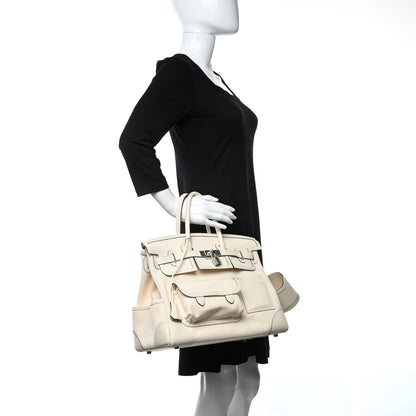 Hermes Toile Goeland Swift Cargo Birkin 35 Nata 2 of 30