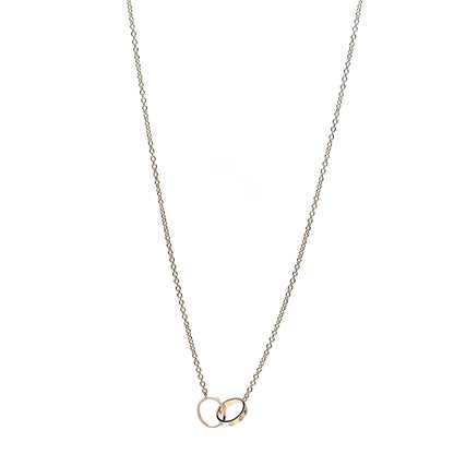 Cartier 18K Yellow Gold Interlocking LOVE Necklace 1 of 7