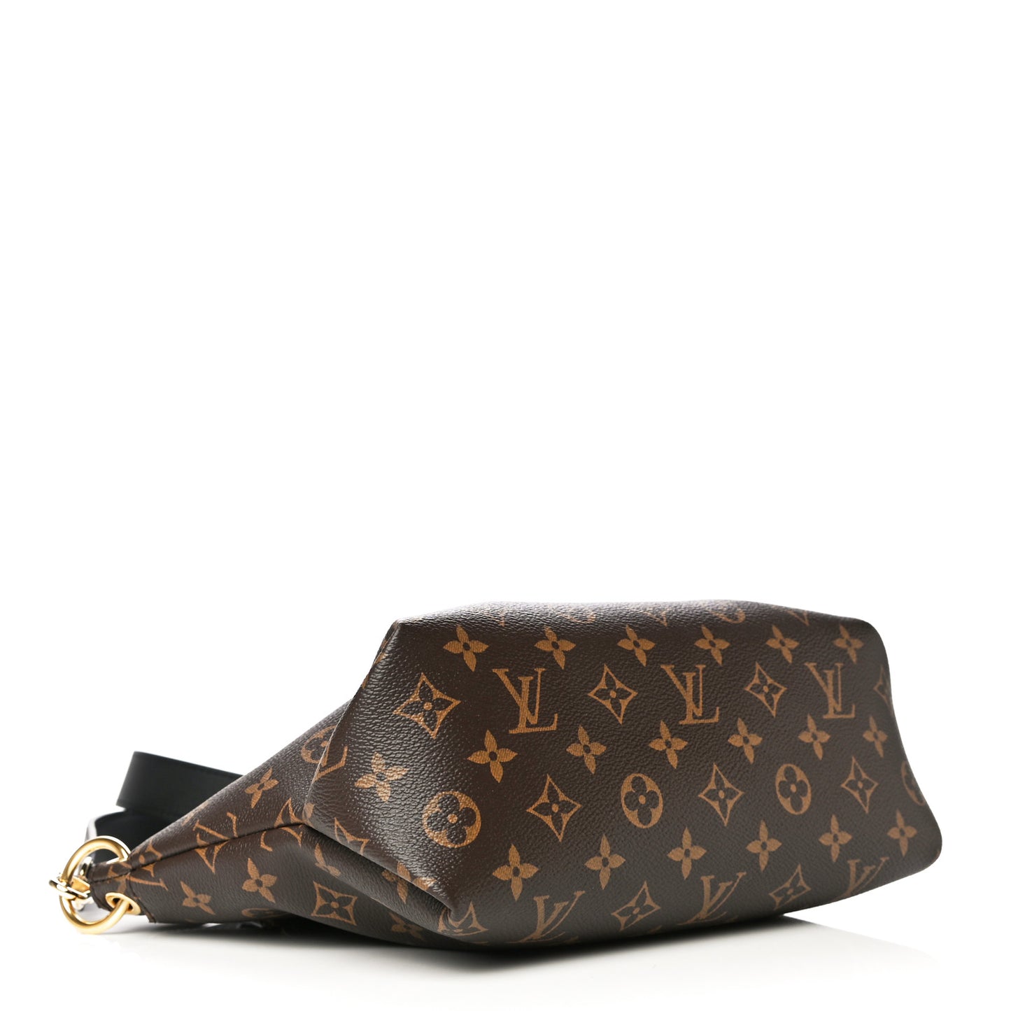 Monogram Flower Zipped Tote PM Black