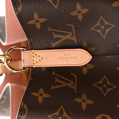 Louis Vuitton Monogram Braided Neonoe MM Peach Cream 6 of 12