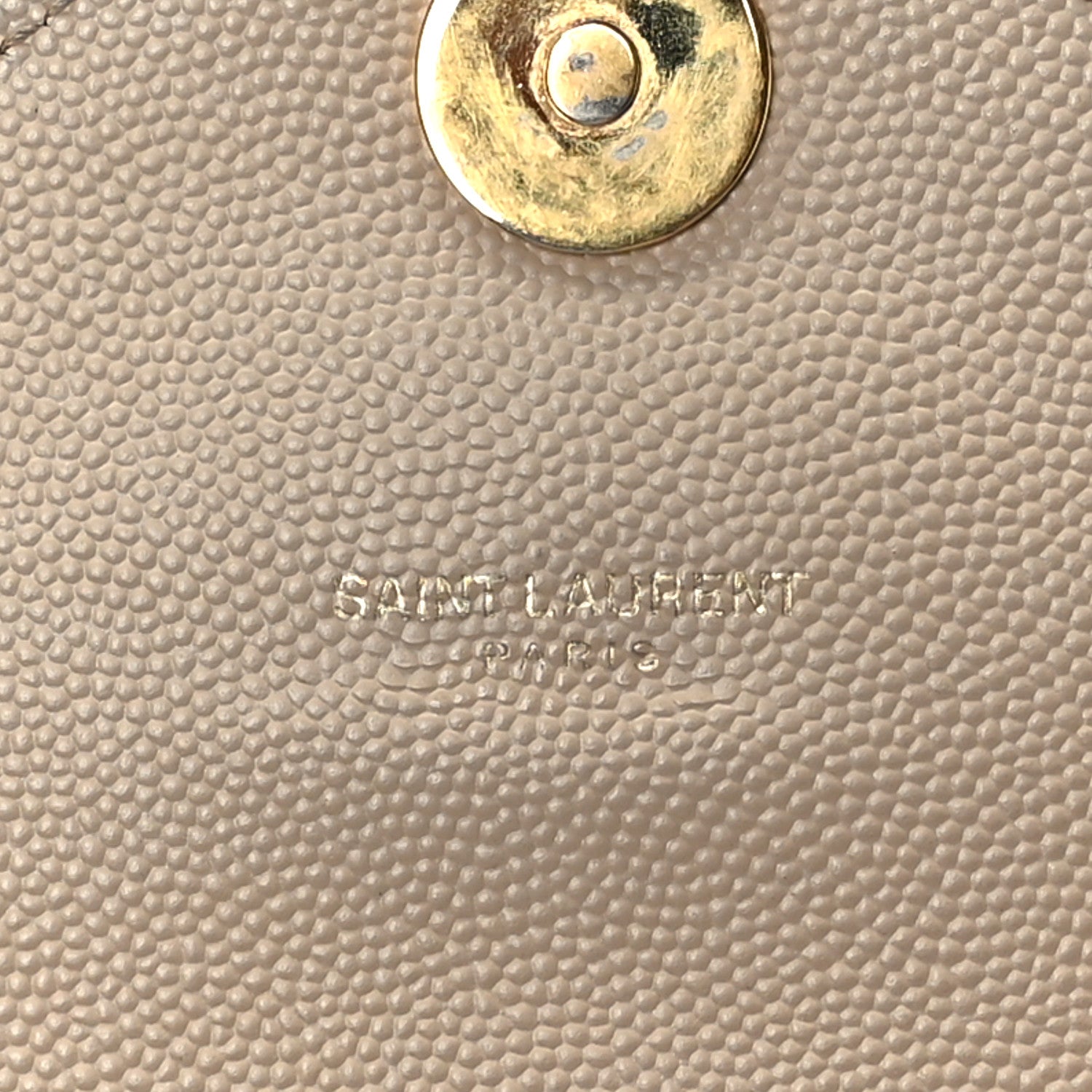 Saint Laurent Grain De Poudre Matelasse Chevron Large Monogram Satchel Dark Beige 6 of 11