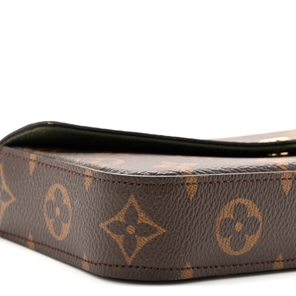 Louis Vuitton Monogram Felicie Strap & Go Kaki 8 of 10